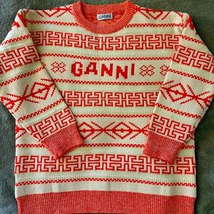 Ganni sweater.